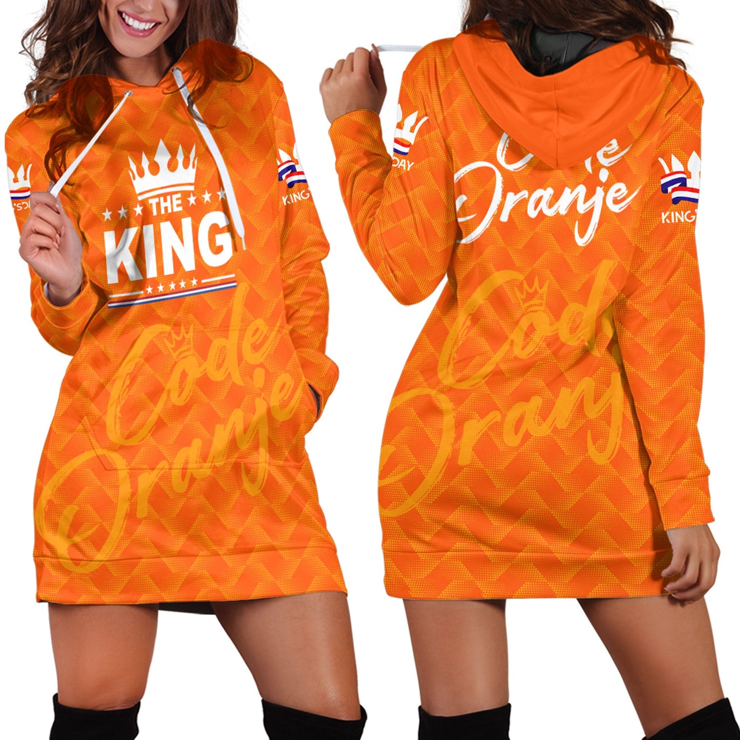 Clothing Netherlands The King Hoodie Dress