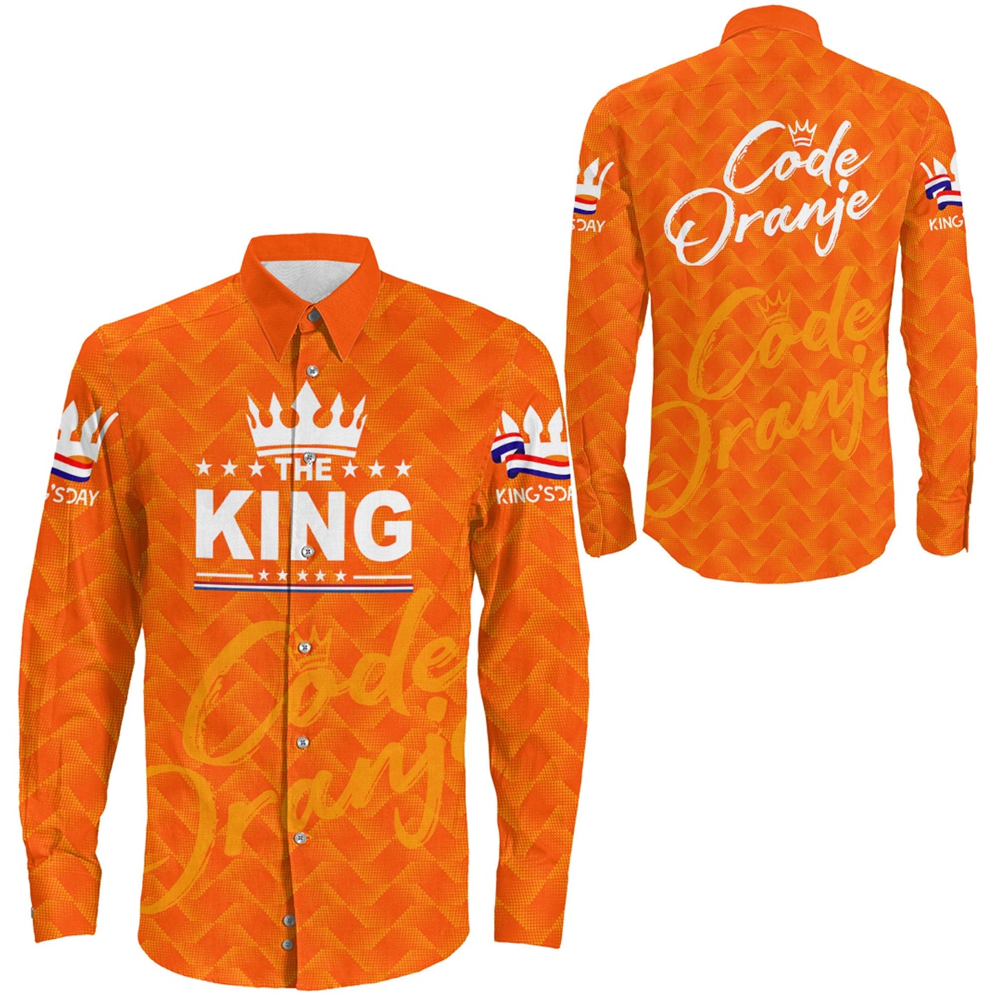 Clothing Netherlands The King Long Sleeve Button Shirt