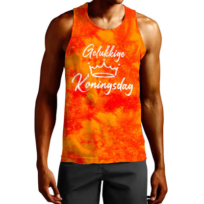 Clothing Netherlands King's Day Gelukkige Koningsdag Tank Top
