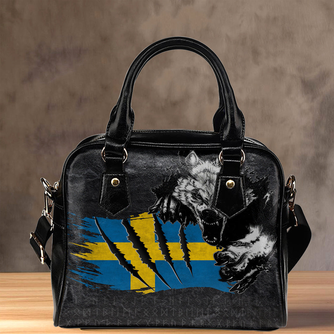Shoulder Handbag Sweden Wolf Raven Shoulder Handbag
