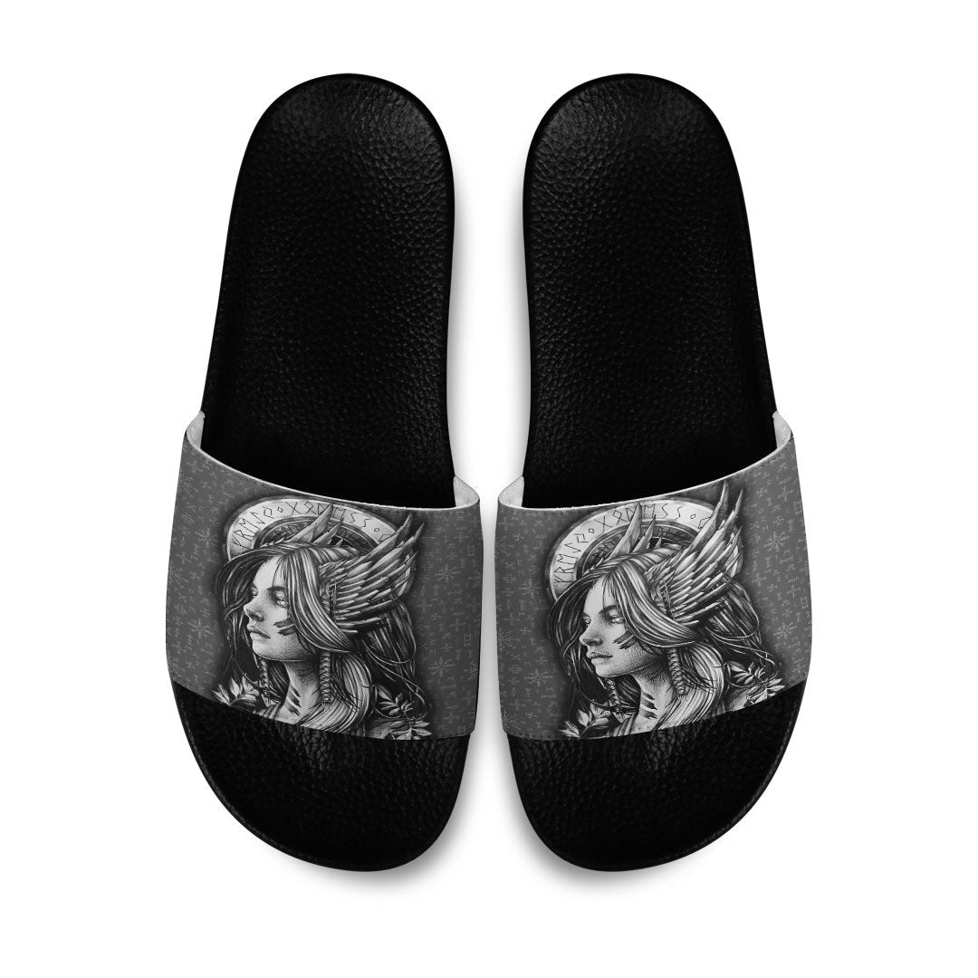 Slide Sandals Valkyries Viking Slide Sandals