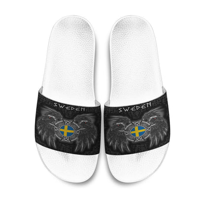 Slide Sandals Sweden Viking Raven Slide Sandals