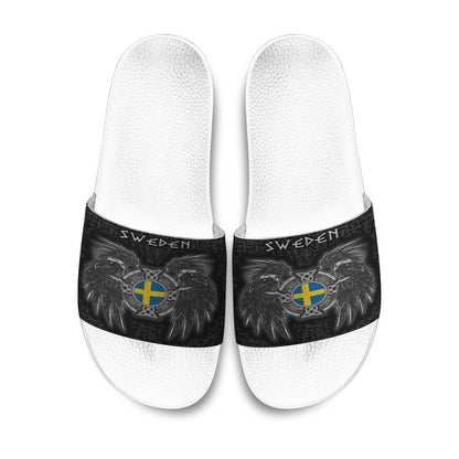 Slide Sandals Sweden Viking Raven Slide Sandals