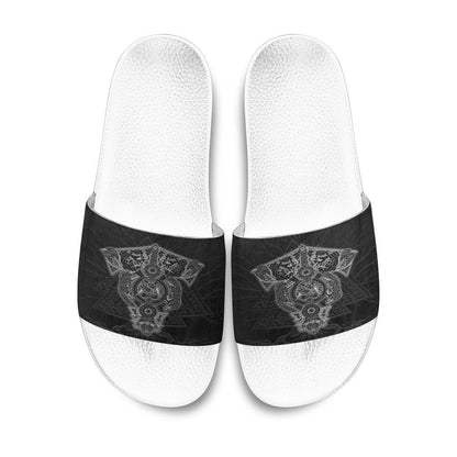 Slide Sandals Symbol Of Viking Slide Sandals