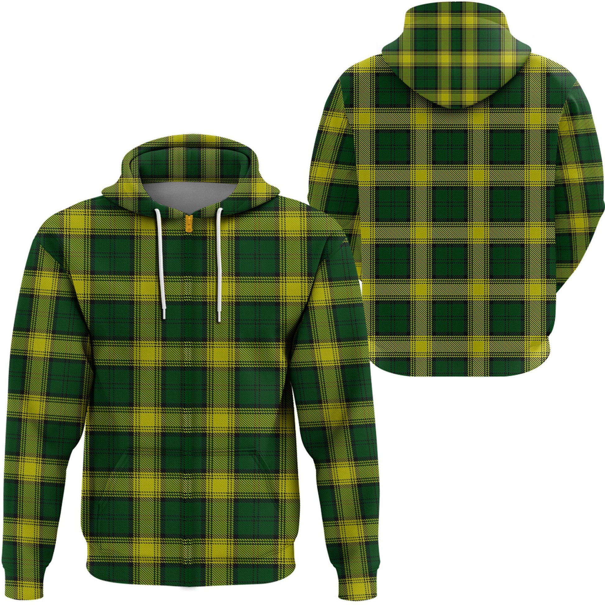 Clothing Jamaican National Tartan Zip Hoodie