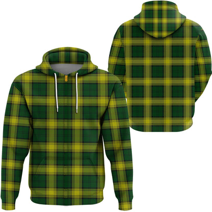 Clothing Jamaican National Tartan Zip Hoodie