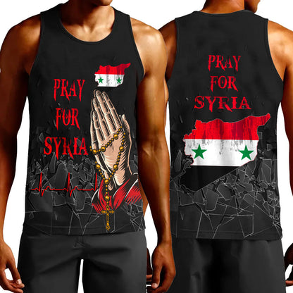 Clothing Pray For Syria Tank Top