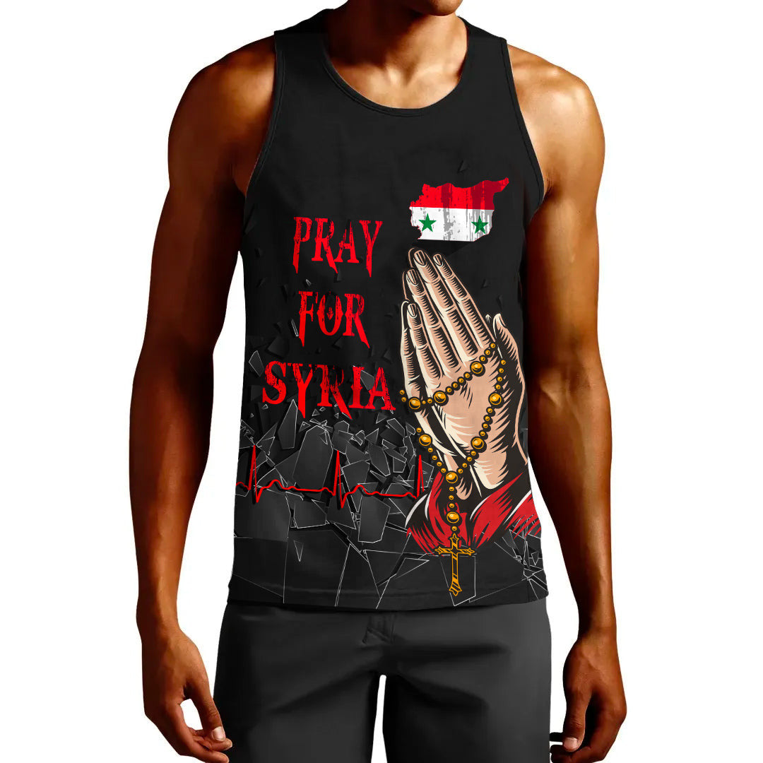 Clothing Pray For Syria Tank Top