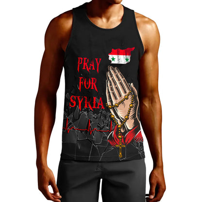 Clothing Pray For Syria Tank Top