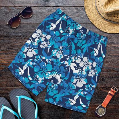 Short Hibiscus And Tropical Plants Men Short