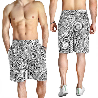 Short Ethnic Turtle And Shark Men Short