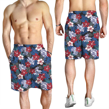 Short Pattern Of Hibiscus Men Short
