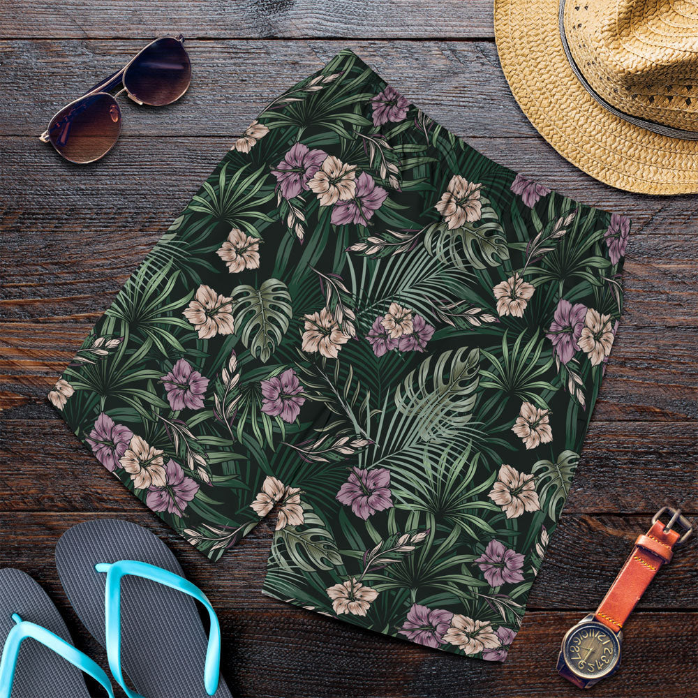 Short Vintage Tropical Natural Seamless Men Short