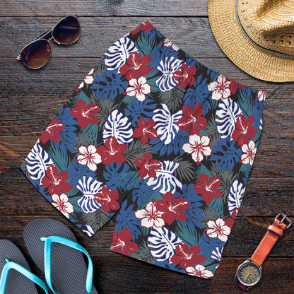 Short Pattern Of Hibiscus Men Short