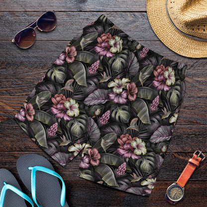 Short Tropical Seamless Pattern With Birds Men Short