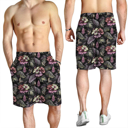 Short Tropical Seamless Pattern With Birds Men Short