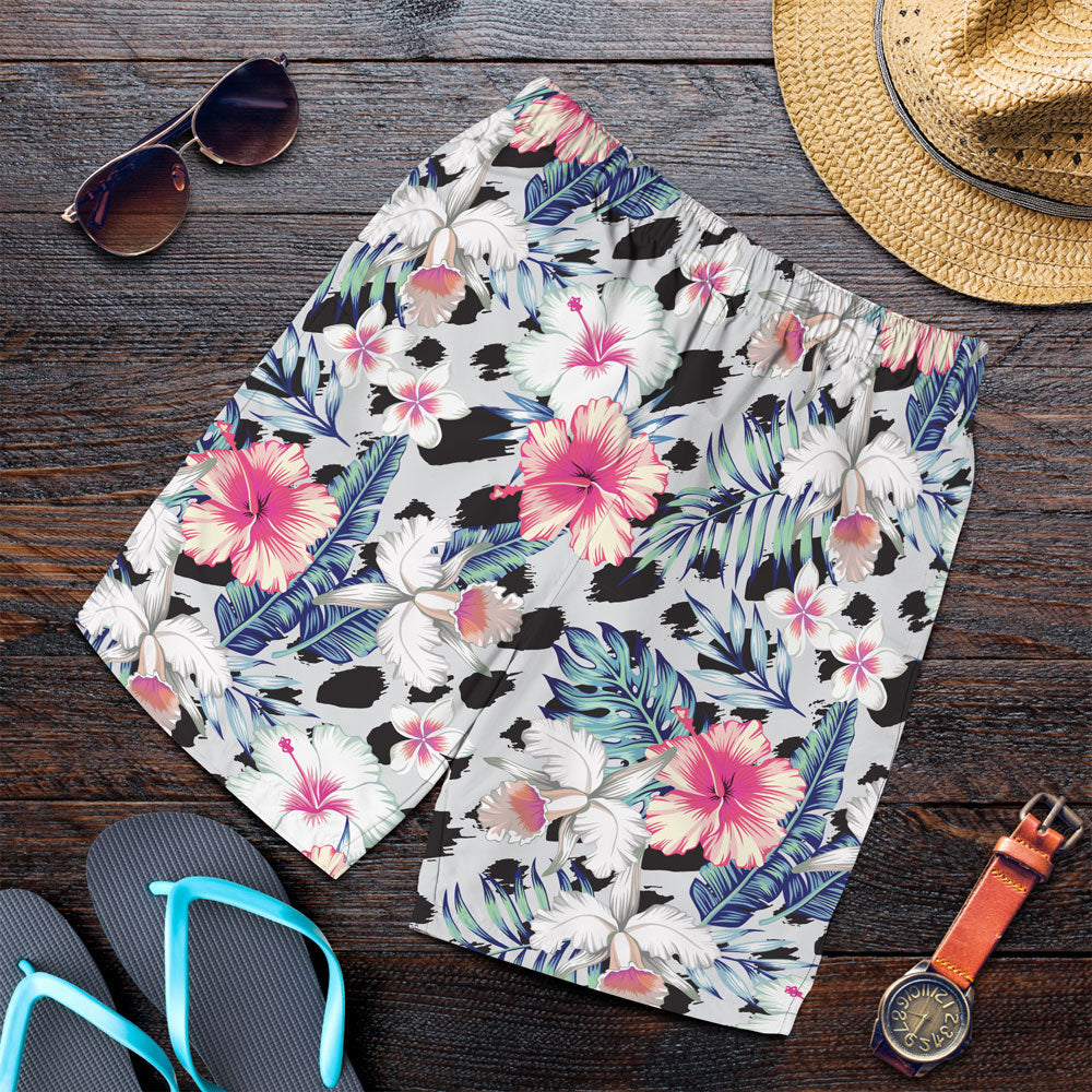 Short Hibiscus and Palm Men Short