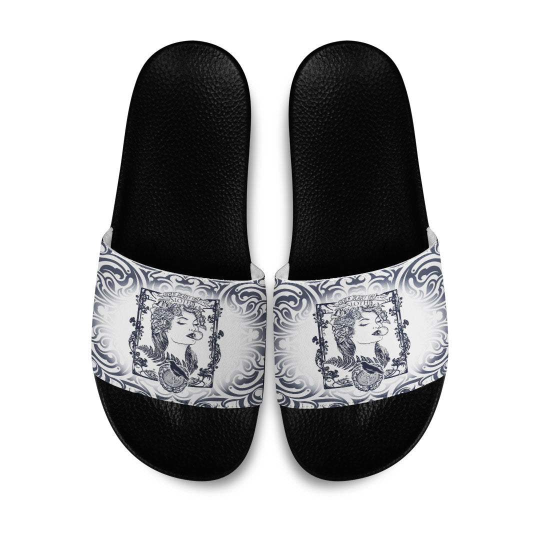 Slide Sandals Sloth! Seven Deadly Sins Celtic Tattoo Slide Sandals