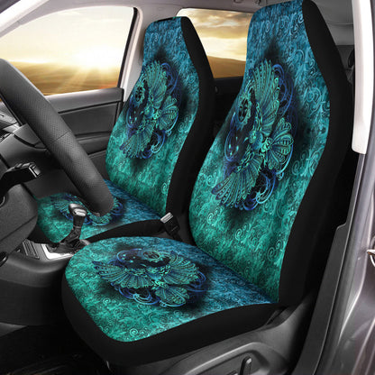 Maori 2021 Car Seat Covers Purple Aotearoa Tattoo