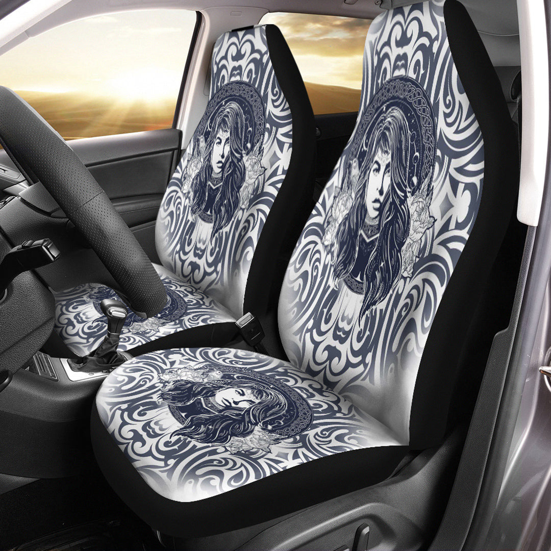 Maori 2021 Car Seat Covers Purple Aotearoa Tattoo