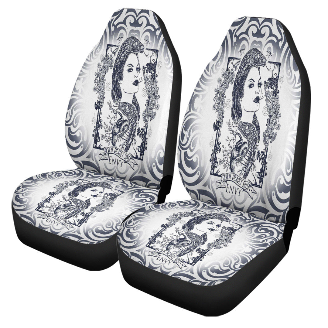Car Seat Covers Envy! Seven Deadly Sins Celtic Tattoo Car Seat Covers