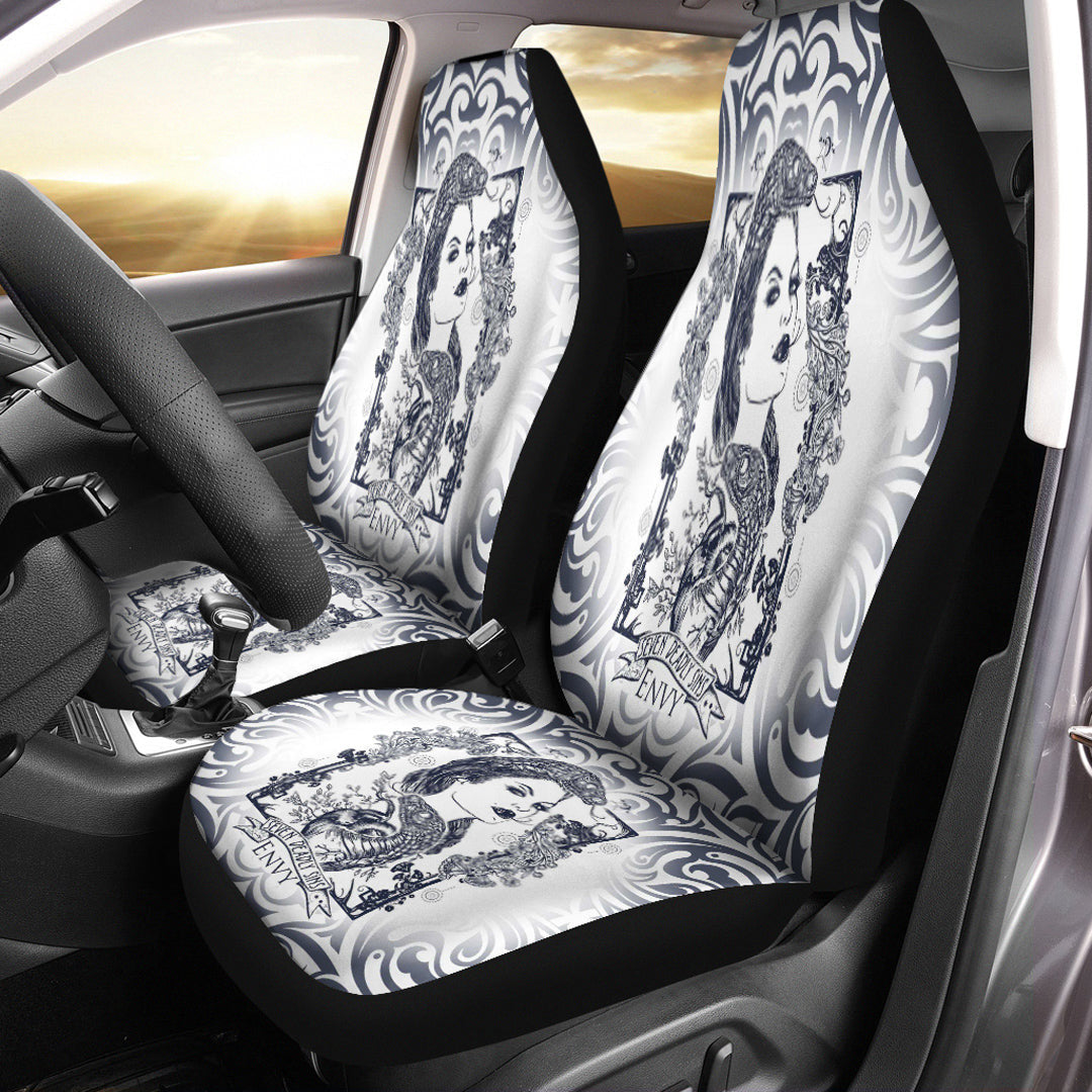 Maori 2021 Car Seat Covers Purple Aotearoa Tattoo