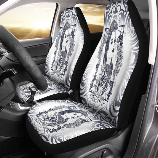 Maori 2021 Car Seat Covers Purple Aotearoa Tattoo