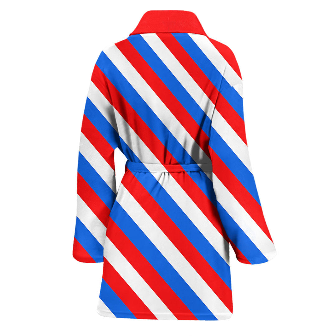 Clothing Slovenia Pattern Flag Bath Robe