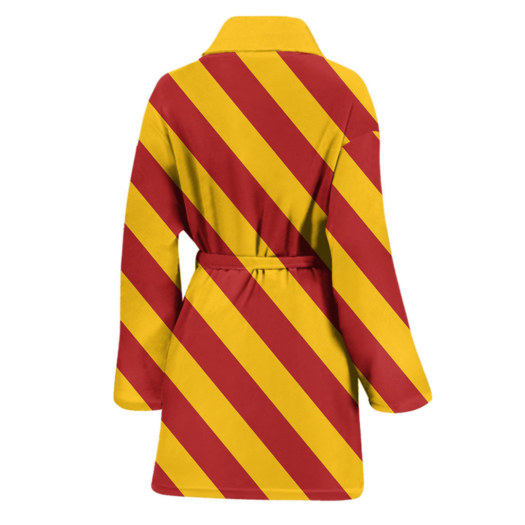 Clothing Spain Pattern Flag Bath Robe
