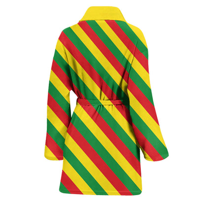 Clothing French Guiana Pattern Flag Bath Robe