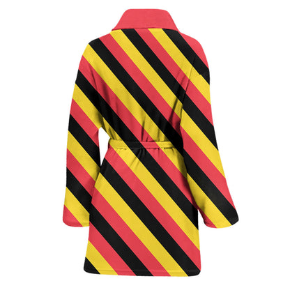 Clothing Belgium Pattern Flag Bath Robe