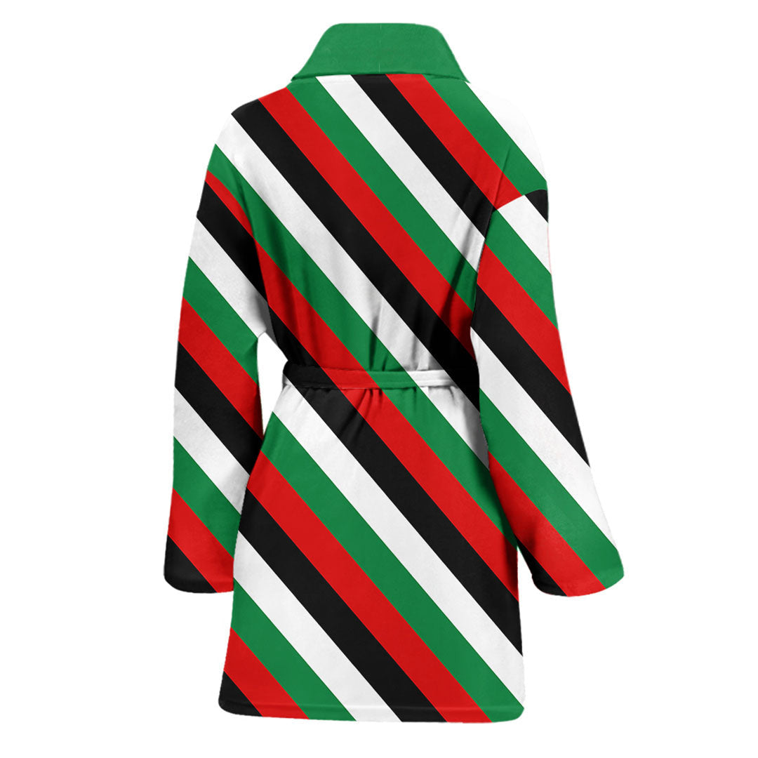 Clothing Western Sahara Pattern Flag Bath Robe