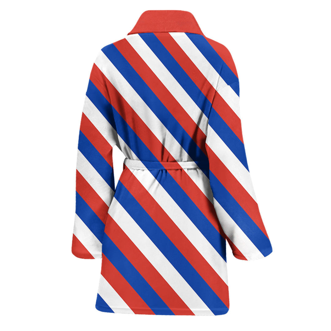 Clothing Chile Pattern Flag Bath Robe