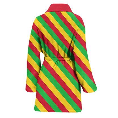 Clothing Mali Pattern Flag Bath Robe