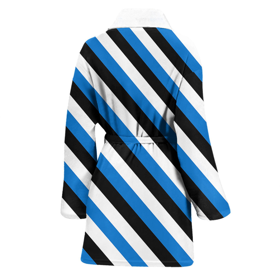 Clothing Estonia Pattern Flag Bath Robe