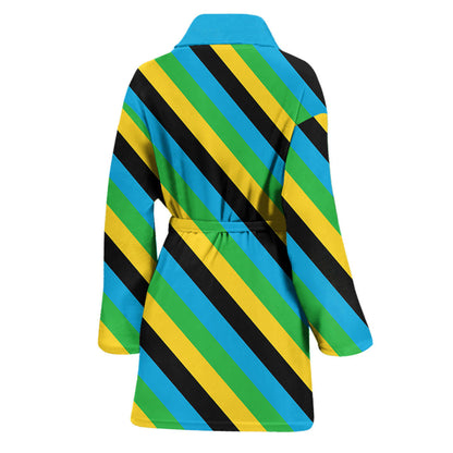 Clothing Tanzania Pattern Flag Bath Robe