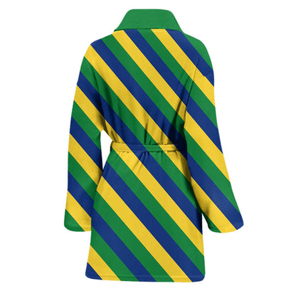 Clothing Saint Vincent and The Grenadines Pattern Flag Bath Robe
