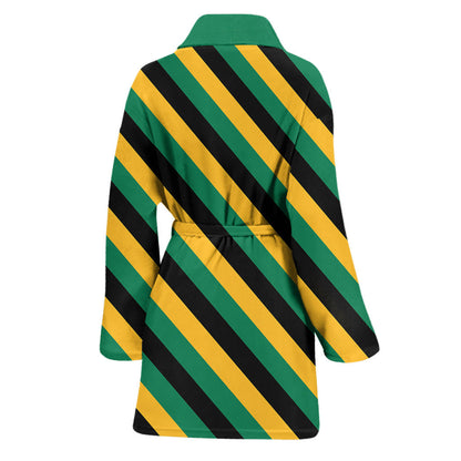 Clothing Jamaica Pattern Flag Bath Robe
