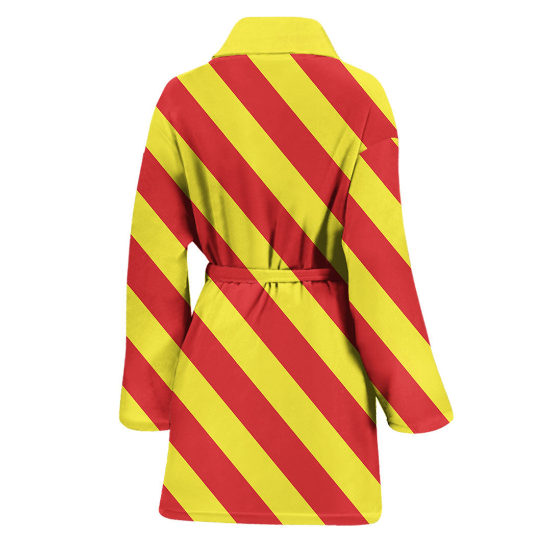 Clothing North Macedonia Pattern Flag Bath Robe