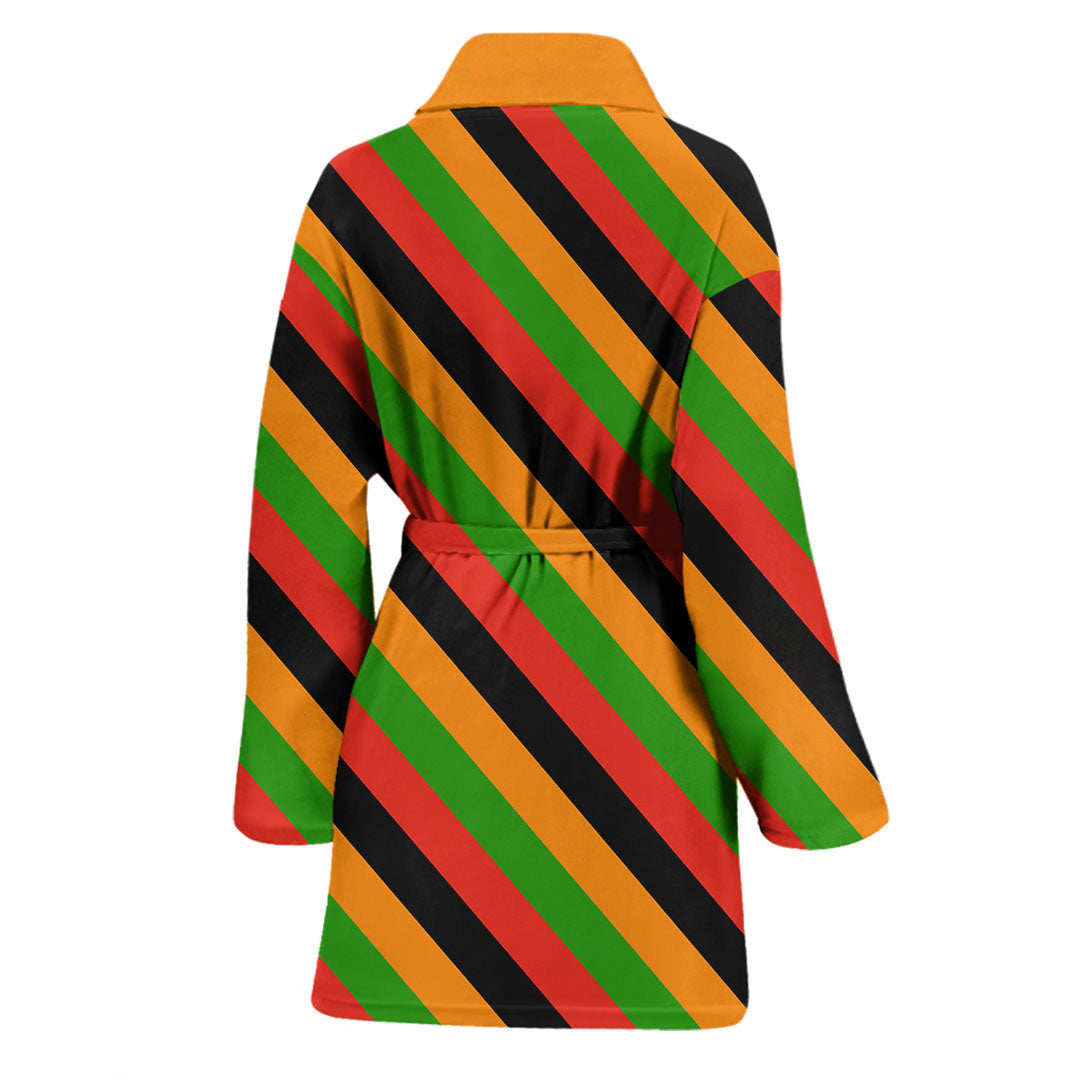 Clothing Zambia Pattern Flag Bath Robe