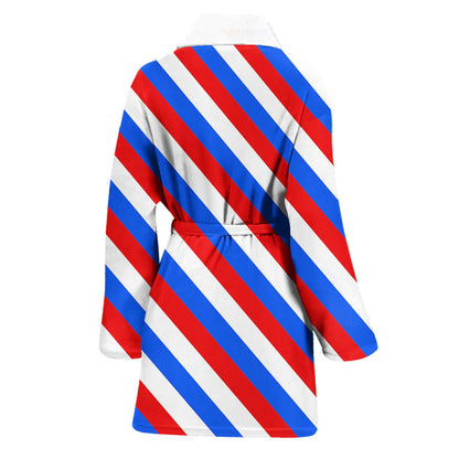 Clothing Puerto Rico Pattern Flag Bath Robe