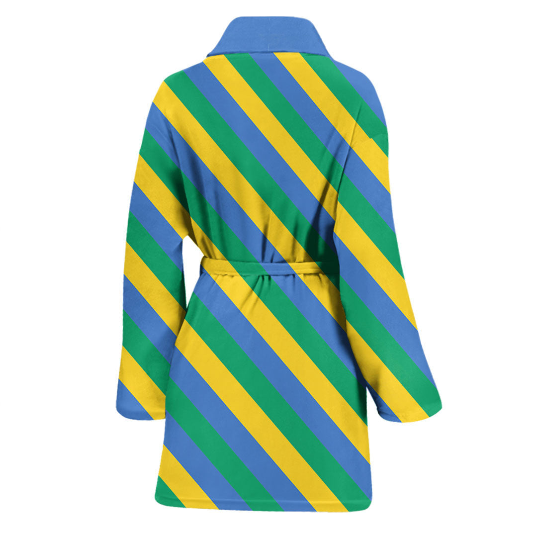 Clothing Gabon Pattern Flag Bath Robe