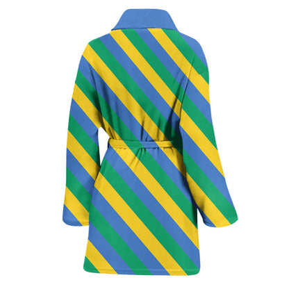 Clothing Gabon Pattern Flag Bath Robe