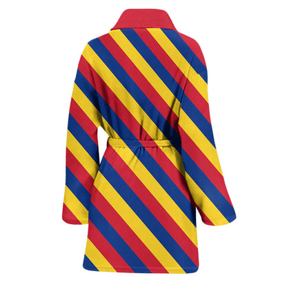 Clothing Romania Pattern Flag Bath Robe