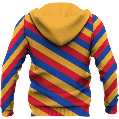 Clothing Armenia Pattern Flag Hoodie