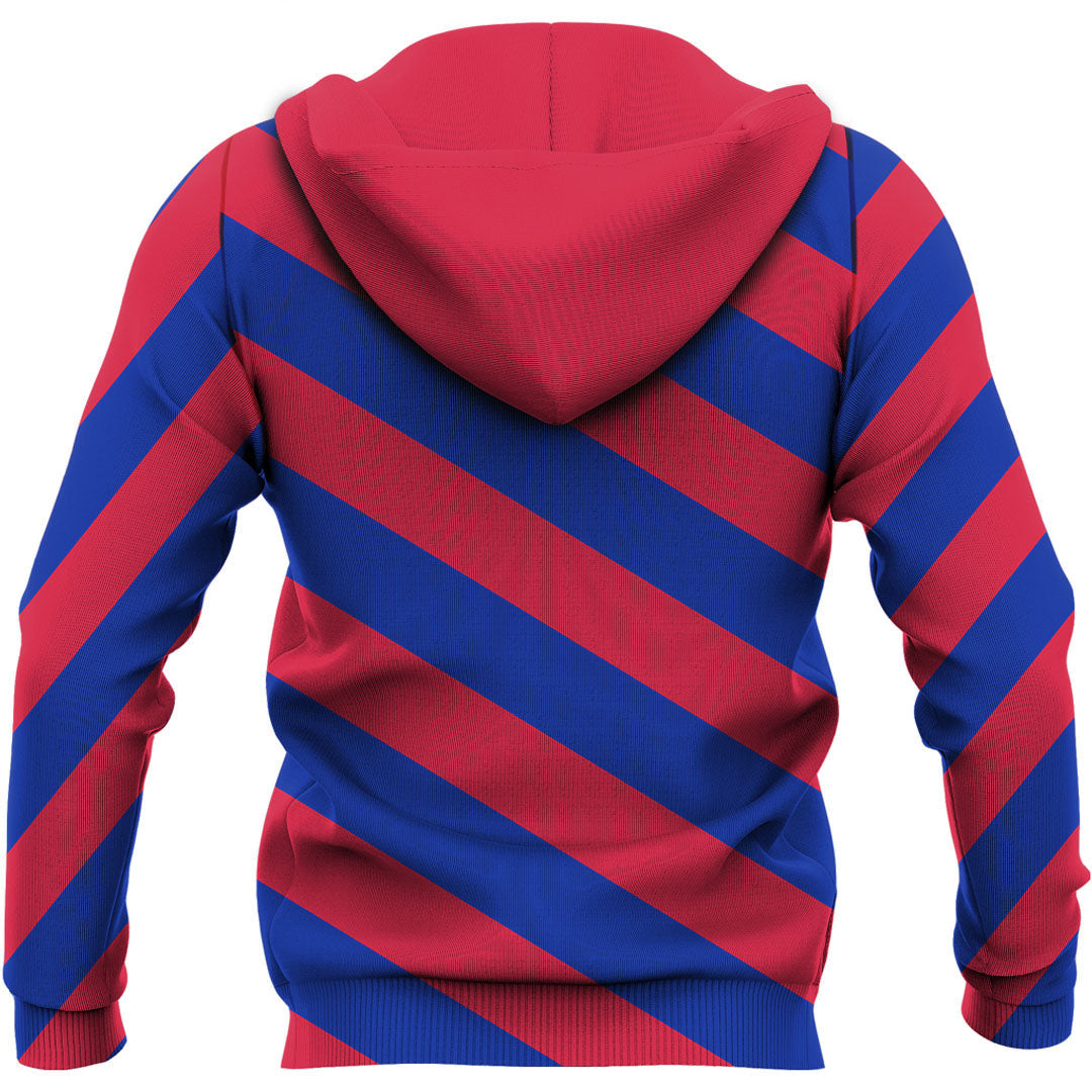Clothing Haiti Pattern Flag Hoodie