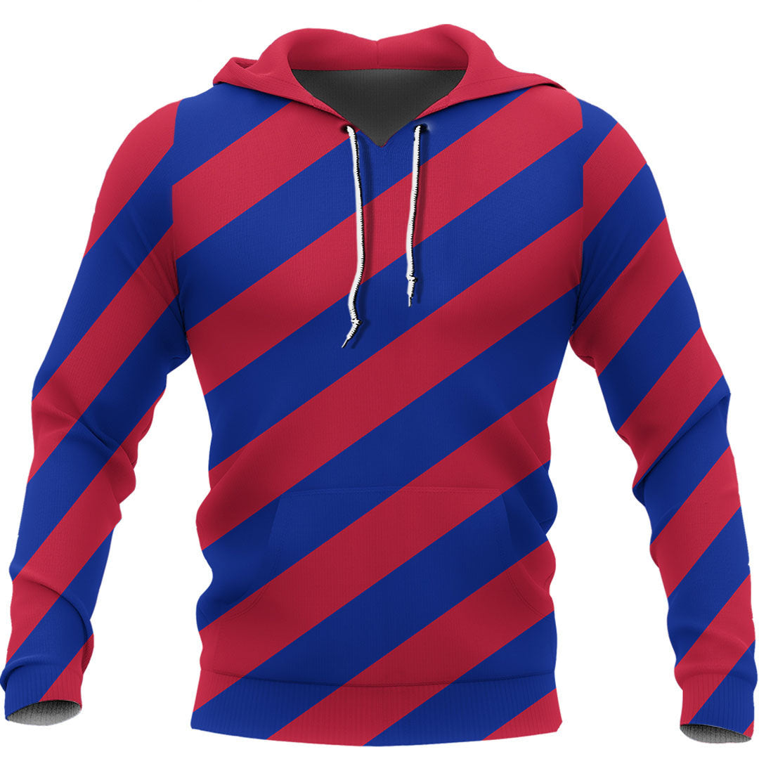Clothing Haiti Pattern Flag Hoodie