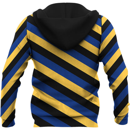 Clothing Barbados Pattern Flag Hoodie