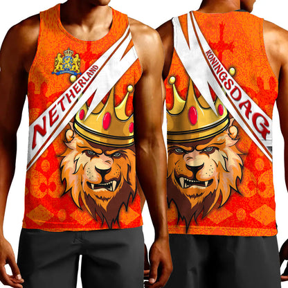 Clothing King Lion Koningsdag Tank Top