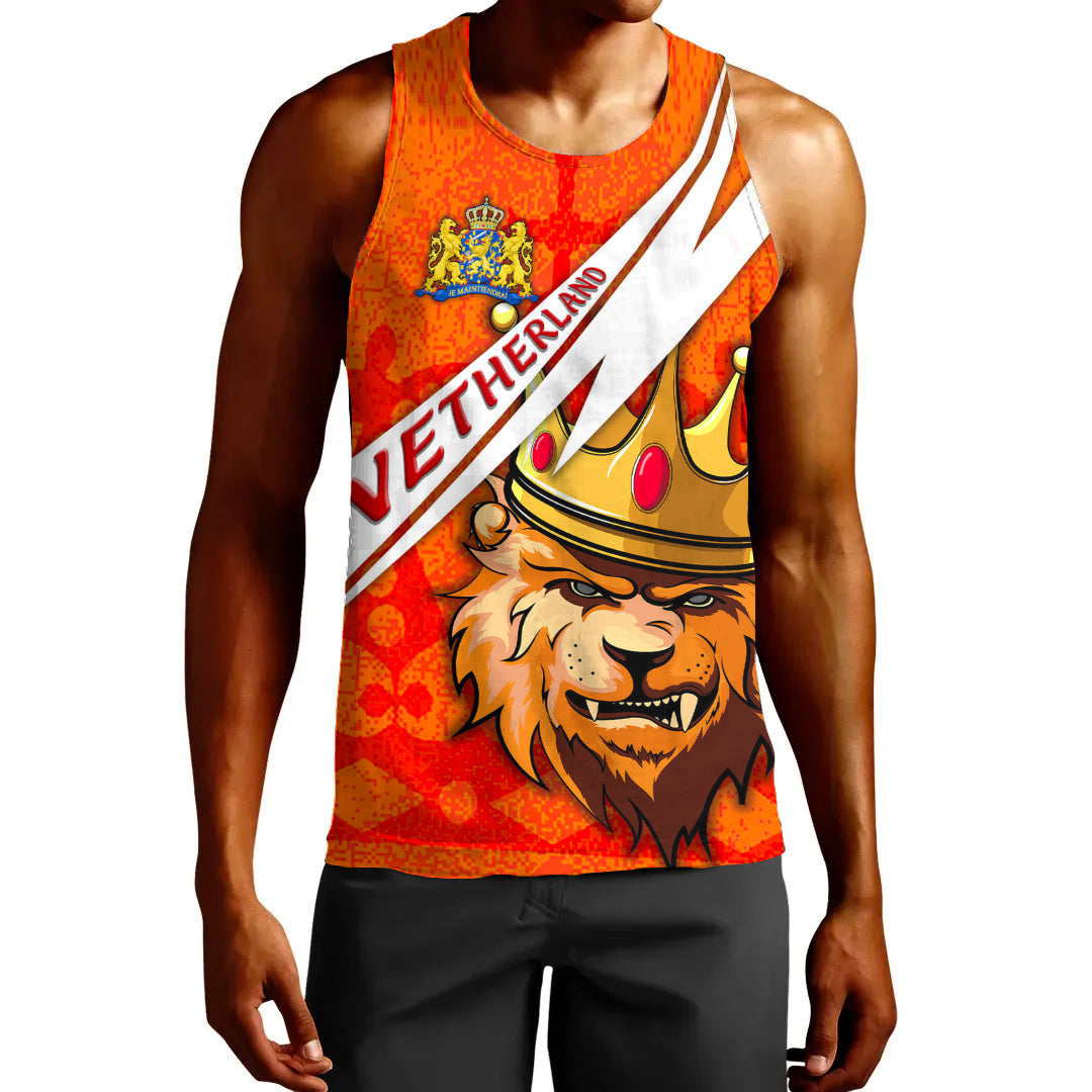 Clothing King Lion Koningsdag Tank Top